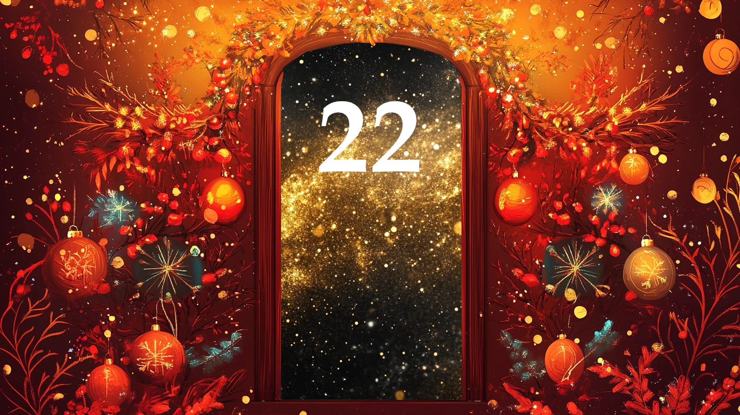 Tech Mastery Pro Weihnachtskalender Tür 22 offen