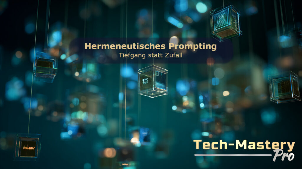 Hermeneutisches Prompting als Lösung für bessere Inhalte Banner